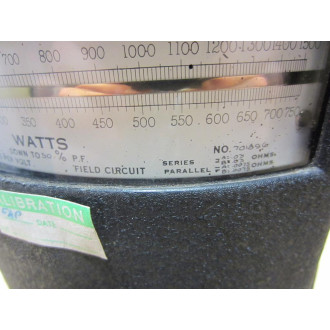 Sensitive Research PDWEW-5 Watt Meter PDWEW5 Vintage No. 701896 - Used