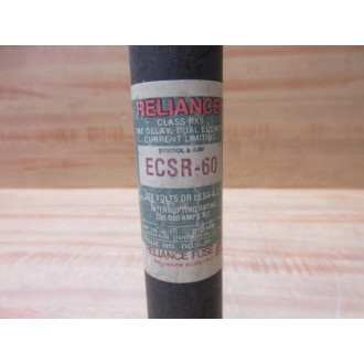 Reliance ECSR-60 Fuse Cross Ref 1A707 - New No Box