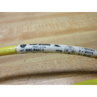 Allen Bradley 889D-R4AC-2 QD Cordset 889DR4AC2 - New No Box