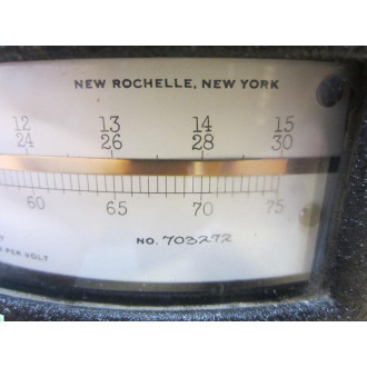Sensitive Research DEW DC Volt Meter 8.84 OhmV 703272 Vintage - Used