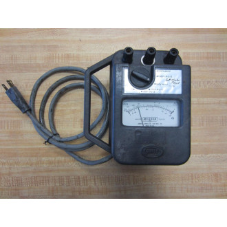 James G. Biddle 21259 Megger Ohms 120V 0.1A Tested To Power Up - Used