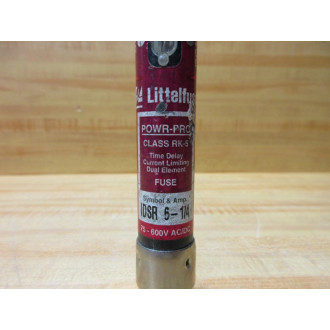 Littelfuse IDSR-6-14 Powr-Pro Fuse Cross Ref 4A463 (Pack of 2) - New No Box