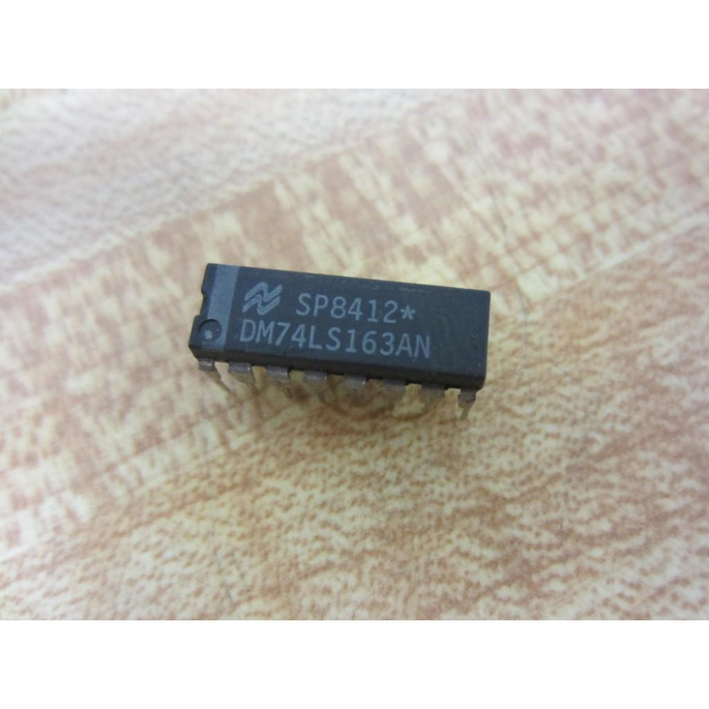 National Semiconductor DM74LS163AN Integrated Circuit (Pack of 4)