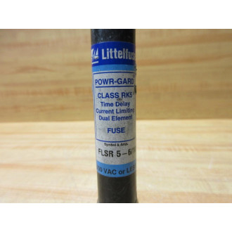 Littelfuse FLSR-5-610 Powr-Gard Fuse Cross Ref 3W686 (Pack of 2) - Used