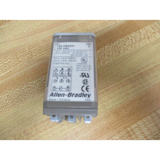 Allen Bradley 700-HB33A1 Relay 700HB33A1 Series C (Pack of 3) - Used