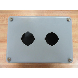 Hoffman ED2PB Push Button Enclosure