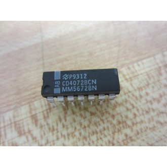 National Semiconductor CD4072BCN Integrated Circuit (Pack of 6) - New No Box