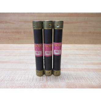 Buss FRS-1-14 Bussmann Fusetron Fuse FRS114 (Pack of 3) - New No Box