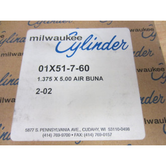 Milwaukee Cylinder 01X51-7-60 01X51760