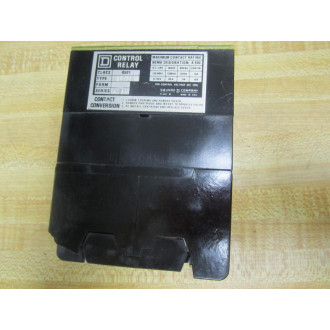 Square D 8501L0-20 8501LO20 Control Relay Series A LL Broken Corner - New No Box