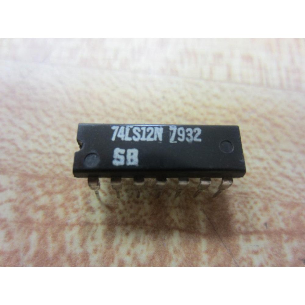 Signetics 74LS12N Integrated Circuit (Pack of 3)