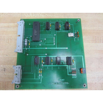 473-0-0236-01 Circuit Board 4730023601 M235650 Rev R - Used
