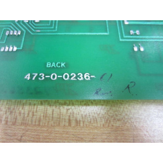 473-0-0236-01 Circuit Board 4730023601 M235650 Rev R - Used