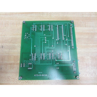 473-0-0236-01 Circuit Board 4730023601 M235650 Rev R - Used