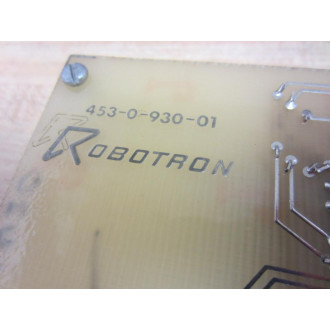 Robotron 453-0-930-01 453093001 Board M231420 - Used