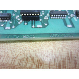 Schem 46204-1 Circuit Board 462041 Rev C - Used