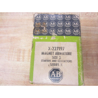 Allen Bradley X-227197 Magnet Armature Series K