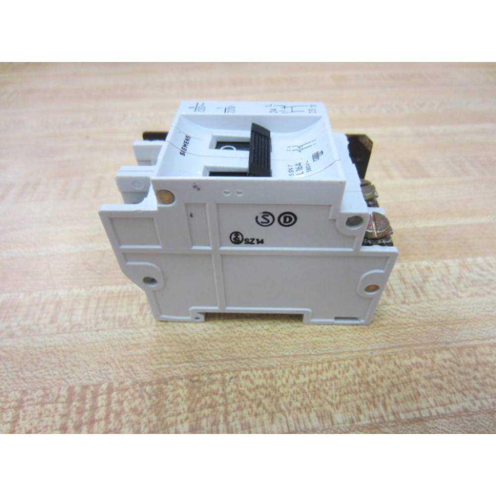 Siemens 5SN 7 L Circuit Breaker 5SN7L 5SN7-L16 16A - Used