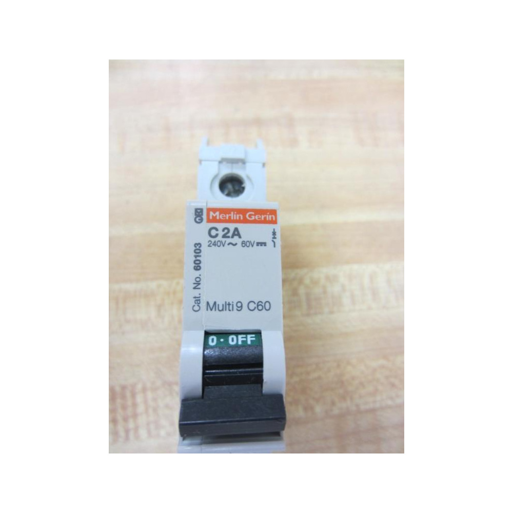 Merlin Gerin 60103 Square D Breaker 2A MG60103 Schneider - New No Box