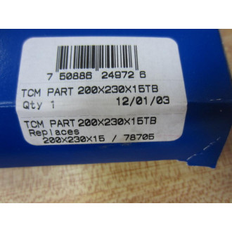 TCM 200X230X15TB Oil Seal