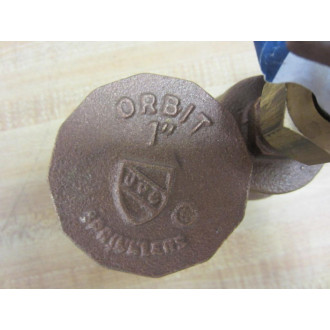 WaterMaster 51017 Orbit Anti-Siphon Control Valve 1" - New No Box
