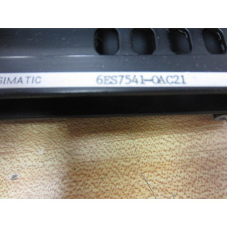 Siemens 6ES7541-OAC21 Terminal 6ES75410AC21 - New No Box