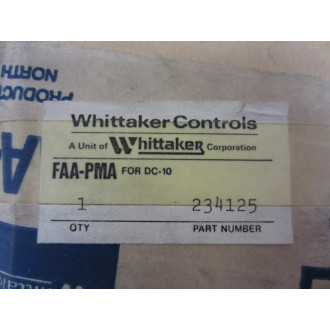 Whittaker Controls 234125 Fuel Pressure Relief FAA-PMA