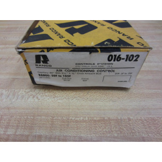 Ranco 016-102 016102 Air Conditioning Control