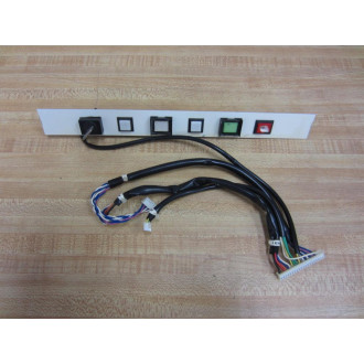 7B022K Push Button Panel With Key - Used