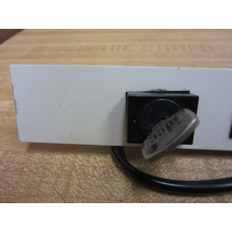 7B022K Push Button Panel With Key - Used