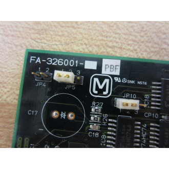 FK-326001C Circuit Board FA-326001 OOB115K - Used
