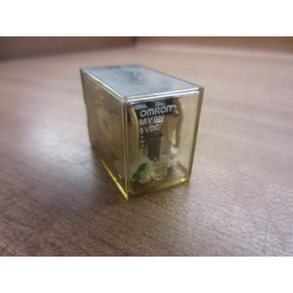 Omron MY2N-5VDC Relay MY2N5VDC - Used
