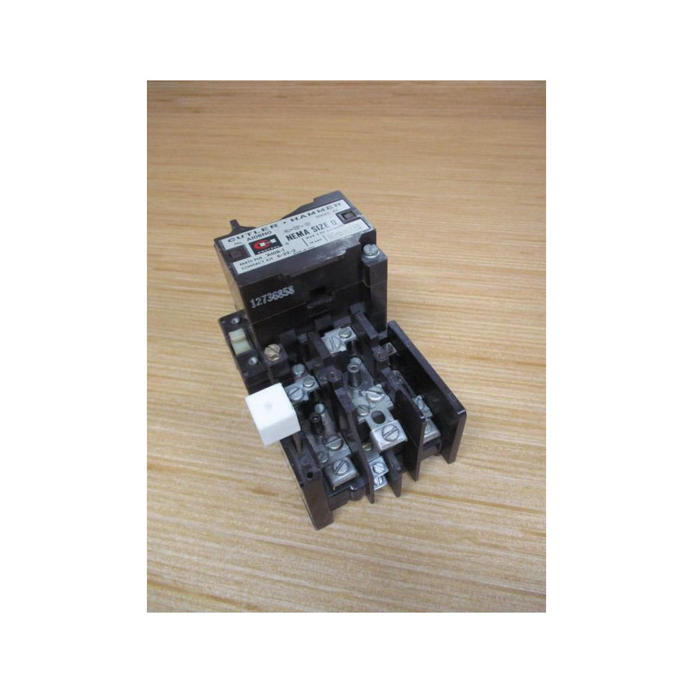 Cutler Hammer A10BN0 Starter A10BNO Coil 1887-1, W C320KB1, Chipped - Used Cutler Hammer A10BN0 Starter A10BNO Coil 1887-1, W C320KB1, Chipped - Used