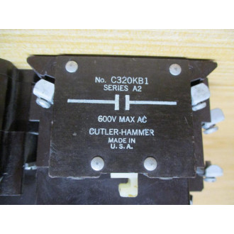 Cutler Hammer A10BN0 Starter A10BNO Coil 1887-1, W C320KB1, Chipped - Used