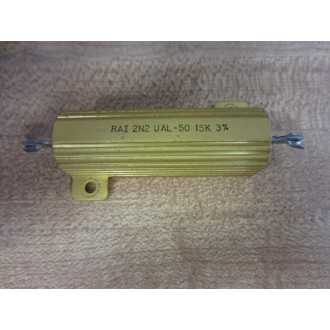 Vishay UAL-50 Resistor 15K 3% UAL50 2N2 - Used