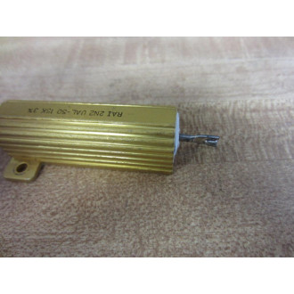 Vishay UAL-50 Resistor 15K 3% UAL50 2N2 - Used