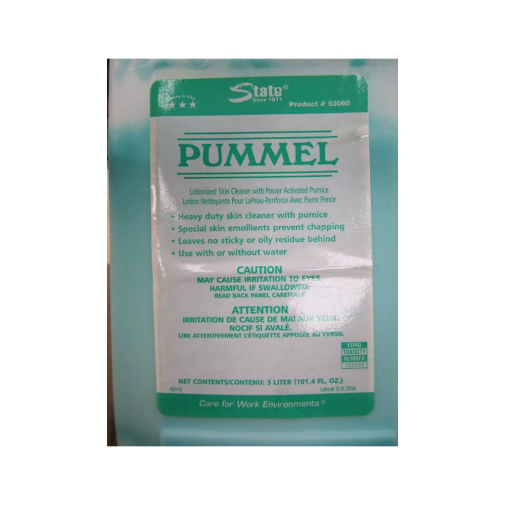State Chemical 52080 Pummel Skin Cleaner (Pack of 6)