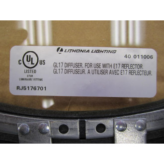 Lithonia GL17 Lens GL17 J4 (Pack of 4)
