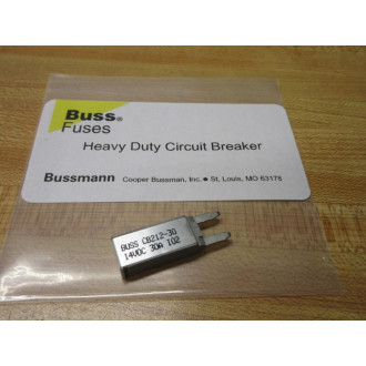 Buss CB212-30 Bussmann 30A Circuit Breaker CB21230 (Pack of 2)