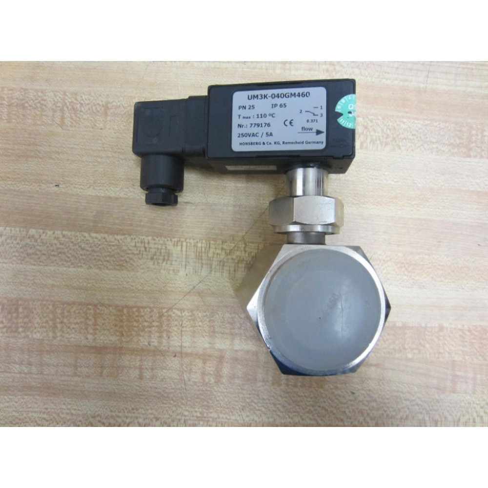 Honsberg UM3K-040GM460 UM3K040GM460 Flow Switch 1-12" - Used