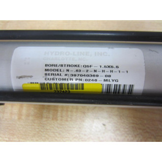 Hydro-Line N-.63-2-N-H-H-1-1 Valve N632NHH11 - Used