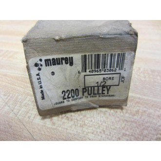 Maurey 2200 12" Bore 2" OD Pulley