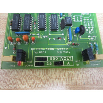 Hilgerukern FEP 8801 Circuit Board FEP8801 -2 - Used
