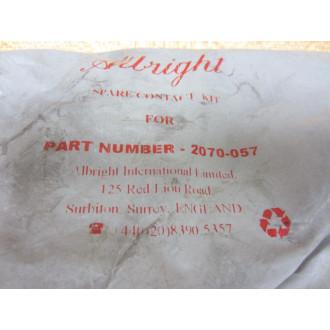 Albright 2070-057 Spare Contact Kit 2070057