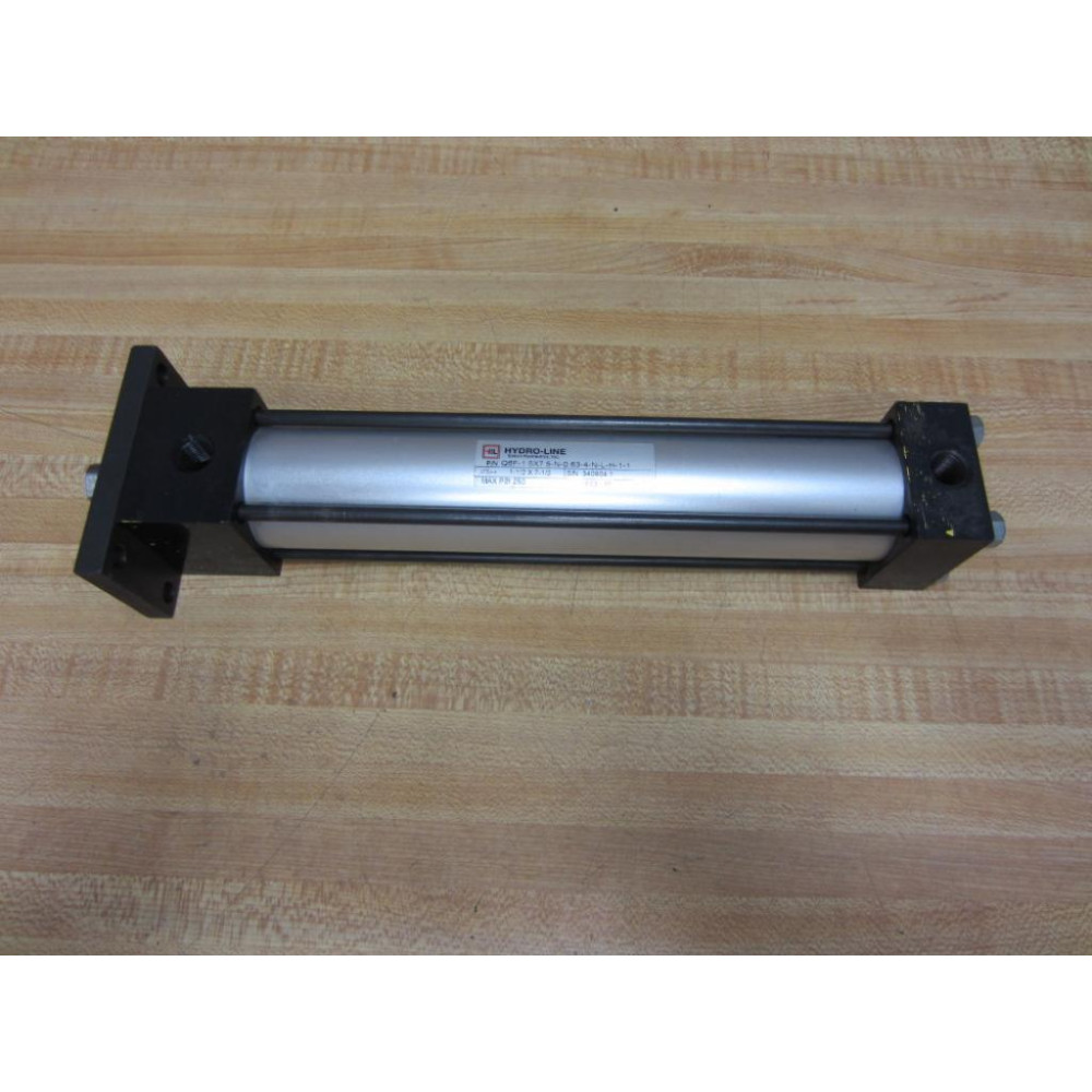 Hydro-Line Q6F-1.5x7.5-N-0.63-4-N-L-H-1-1 Cylinder - New No Box