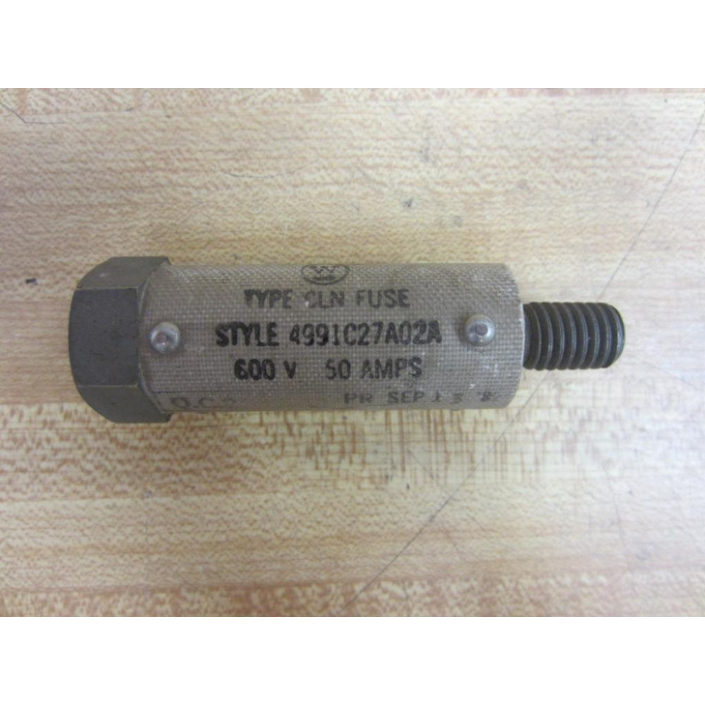 Westinghouse 4991C27A02A Fuse CLN - New No Box