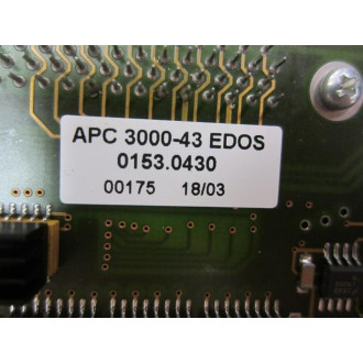 SCA APC3000-43 EDOS Circuit Breakers 0153.0430