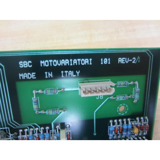 SBC Motovariatori 101 Circuit Board SBC-0302 - Used