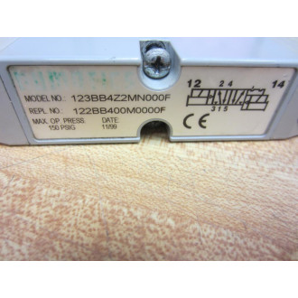 Numatics 123BB4Z2MN000F Manifold Valve - Used