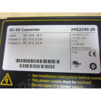 Power One 24Q2540-2R DC-DC Converter 24Q25402R - New No Box